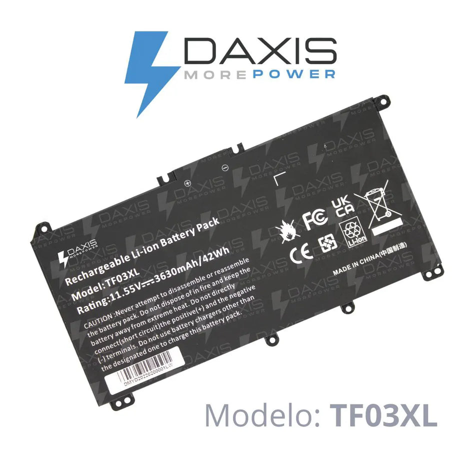Batería Daxis Modelo TF03XL