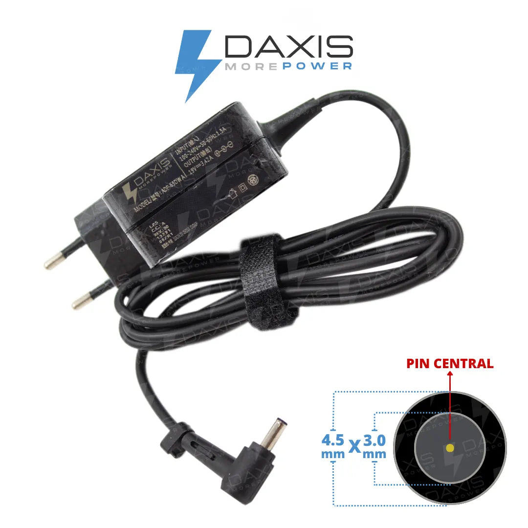 Cargador Daxis 19V 3.42A conector 4.5x3.0mm