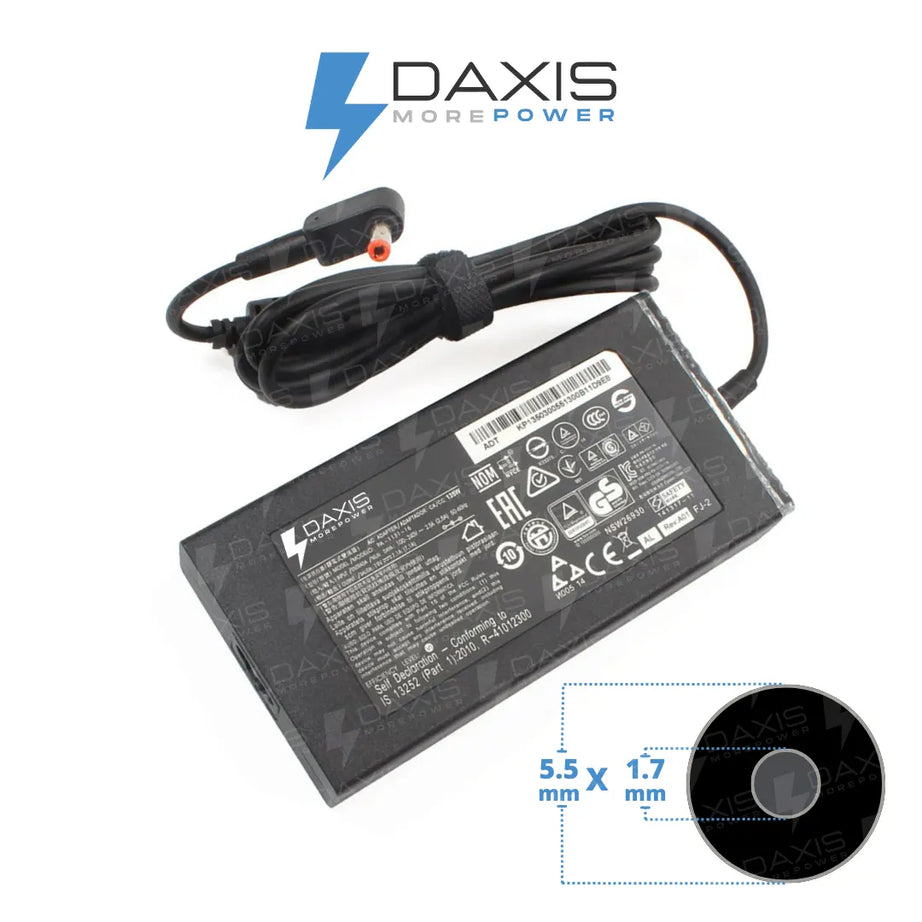 Cargador Daxis 19V 7.1A conector  5.5x1.7mm