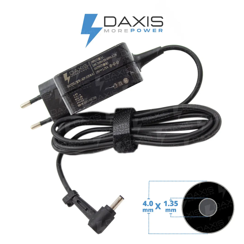 Cargador Daxis 19V 1.75A conector 4.0x1.35mm