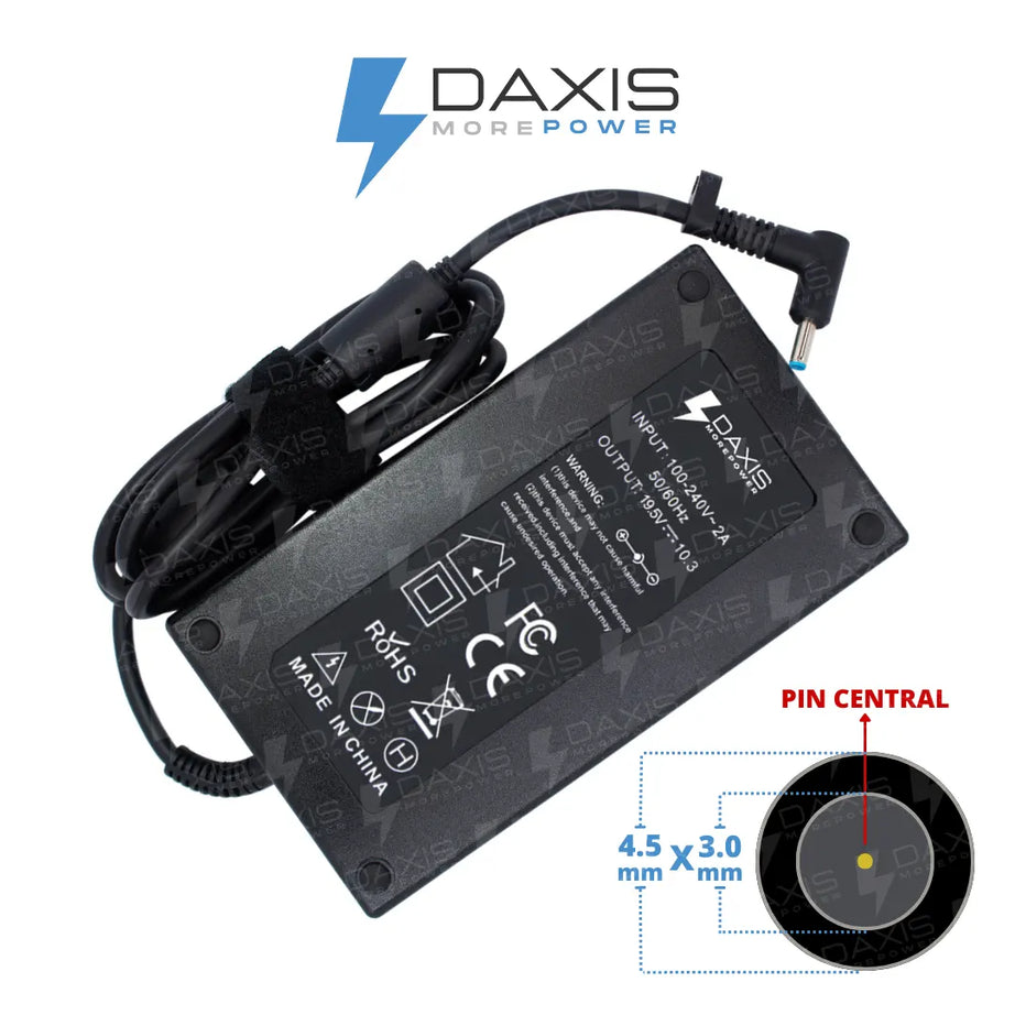 Cargador Daxis 19.5V 7.7A conector 4.5x3.0mm